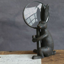Load image into Gallery viewer, Rabbit Magnifier Ornament
