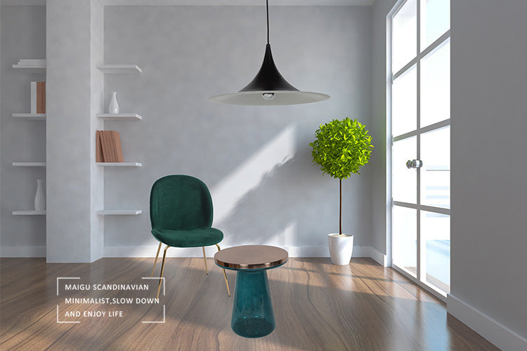 PORCELAIN MODERN SIDE TABLE