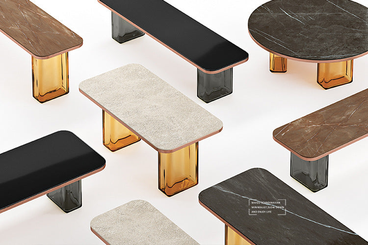 NAMALIS GLASS COFFEE TABLE