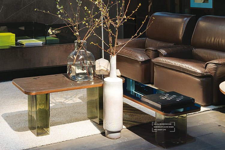 NAMALIS GLASS COFFEE TABLE