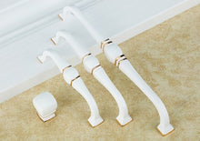 Load image into Gallery viewer, XANDER EUROPEAN WHITE HANDLE/KNOB (MOQ OF 5)