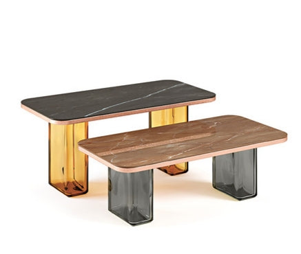 NAMALIS GLASS COFFEE TABLE