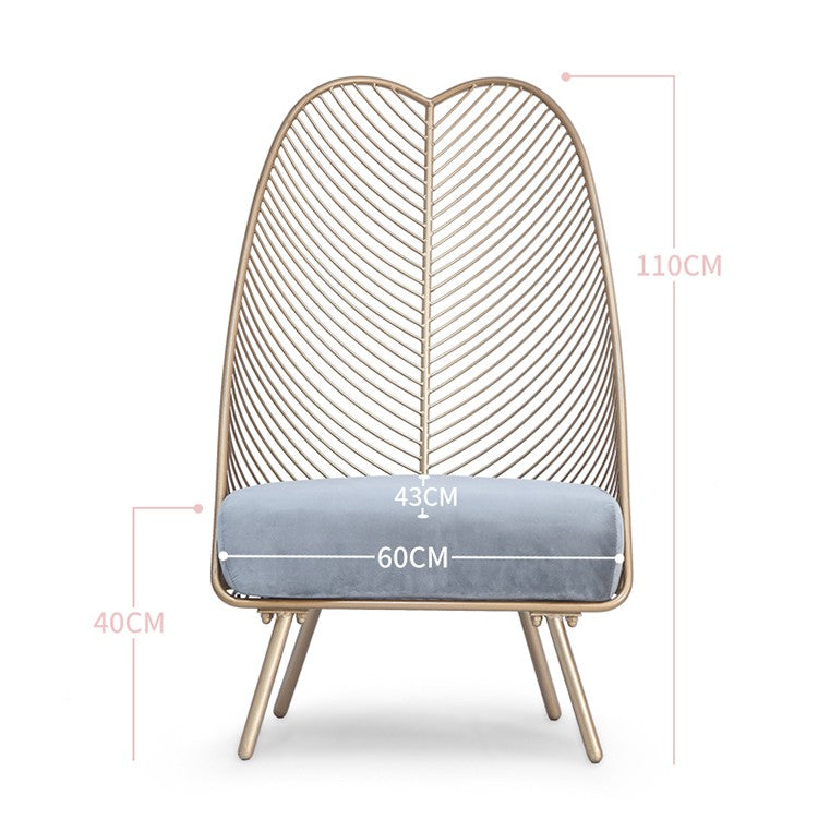 BANANA LEAF ACCENT CHAIR