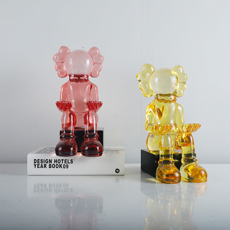 BEAGAN SITTING KAWS