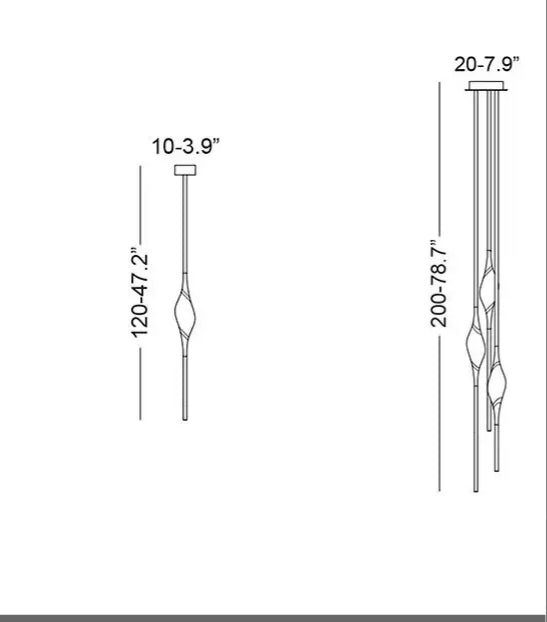 BERYL CREATIVE PENDANT LIGHT
