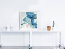 Load image into Gallery viewer, Dan Hobday, Pink and Blue Art (Set of 4)