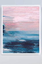 Load image into Gallery viewer, Pink and Blue Abstract Art