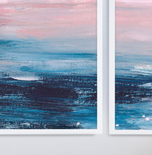 Load image into Gallery viewer, Pink and Blue Abstract Art