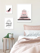 Load image into Gallery viewer, Classy and Fabulous Coco Chanel Art (set of 3)