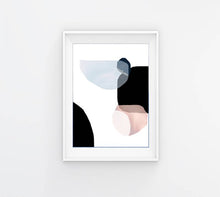 Load image into Gallery viewer, GEOMETRIC ABSTRACT PINK ART