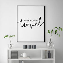 Load image into Gallery viewer, Wanderlust Travel Wall Art