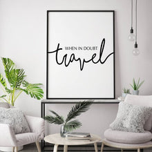 Load image into Gallery viewer, Wanderlust Travel Wall Art