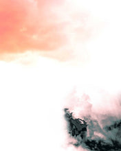 Load image into Gallery viewer, GREY &amp; PINK ABSTRACT MODERN ART