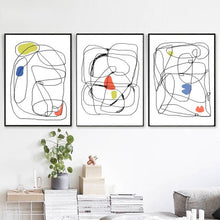 Load image into Gallery viewer, MINIMALIST MODERN ART SET OF 3