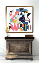 Load image into Gallery viewer, LARGE ABSTRACT WALL ART