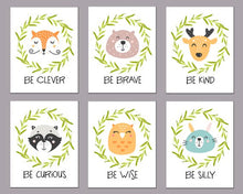 Load image into Gallery viewer, NURSERY DECOR: WOODLAND ANIMALS SET OF 6