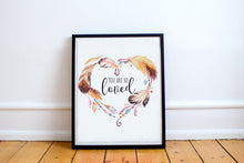 Load image into Gallery viewer, YOU ARE SO LOVED FEATHER DREAM BIG NURSERY DECOR SET OF 3