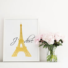 Load image into Gallery viewer, CHANEL BLACKGOLD, CHANEL LOGO, PARIS CHANEL POSTER SET OF 3