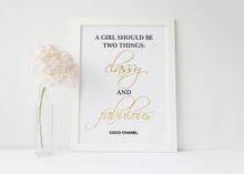 Load image into Gallery viewer, CHANEL BLACKGOLD, CHANEL LOGO, PARIS CHANEL POSTER SET OF 3