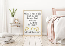 Load image into Gallery viewer, MAKEUP QUOTE; BEAUTY SALON DECOR