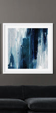 Load image into Gallery viewer, Nova Abstract Navy Blue Art
