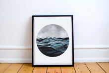 Load image into Gallery viewer, FOREST OCEAN; NATURE PRINTS ON LANDSCAPE SET OF 3