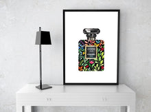 Load image into Gallery viewer, COCO CHANEL LOGO, CHANEL FLORAL, CHANEL BLACK SET OF 3