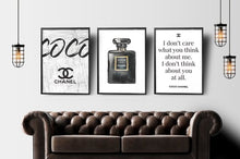 Load image into Gallery viewer, CHANEL LOGO SET OF 3
