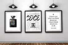 Load image into Gallery viewer, CHANEL LOGO SET OF 3