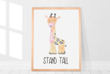 Load image into Gallery viewer, JUNGLE ANIMALS KIDS DECOR SET OF 4