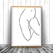 Load image into Gallery viewer, Women Art Figure Drawing (set of 3)