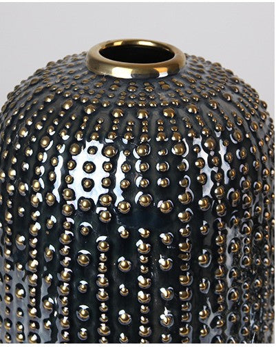 RILEY CERAMIC FLOWER VASE