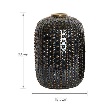 RILEY CERAMIC FLOWER VASE