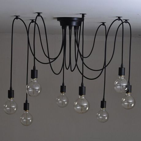 Queen Edison Bulb Chandelier