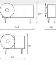 Load image into Gallery viewer, RESHMAN MODERN CONSOLE