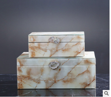 Load image into Gallery viewer, CHARLOTTE DECORATIVE JEWELRY BOX (SET OF TWO)