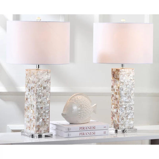 MOTHER OF PEARL 28.7" TABLE LAMP