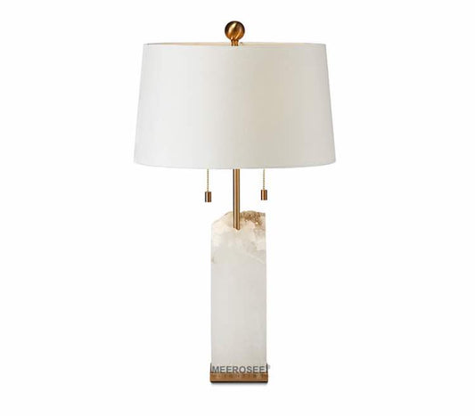 ROSE 26.8" Marble Table Lamp