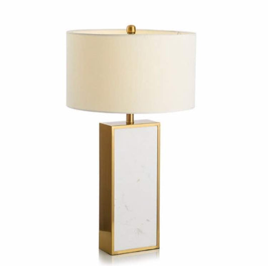 LAANA 26.3" Hardware x Marble Table Lamp