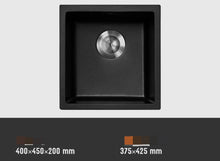 Load image into Gallery viewer, Giordano Quartz Stone Sink