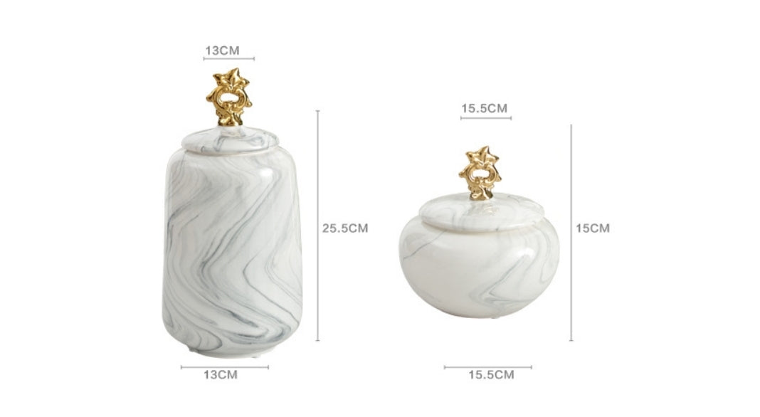 Moiler Ceramics Jewellery Storage (set of 2)