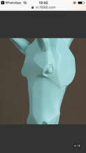 Load image into Gallery viewer, Colorful horse head flower vase