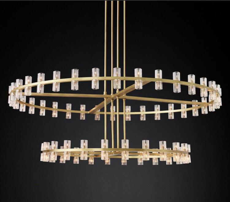 Goldberry Crystal Chandelier (2 Tier)