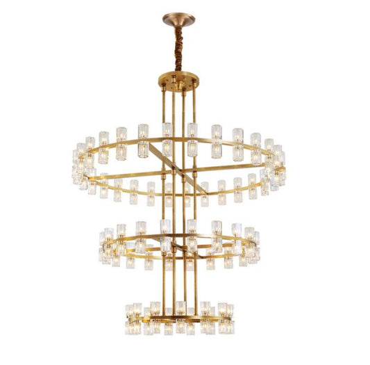 Goldberry Crystal Chandelier (2 Tier)