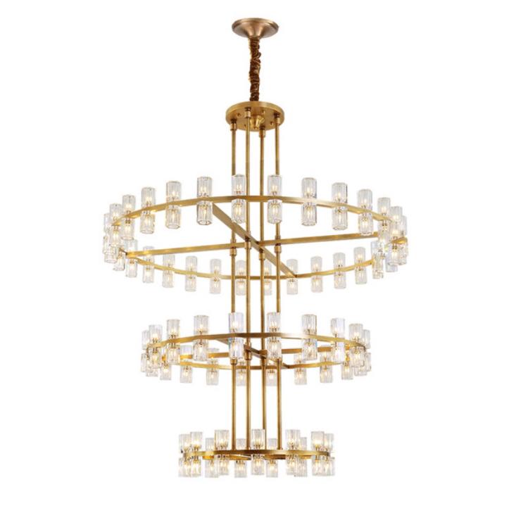 Goldberry Crystal Chandelier (2 Tier)
