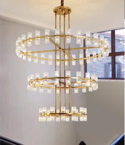 Goldberry Crystal Chandelier (2 Tier)