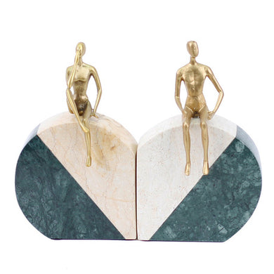 Meraki Marble Bookends (SET OF 2)