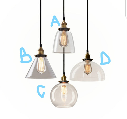BELLADONA EDISON PENDANT LIGHTING