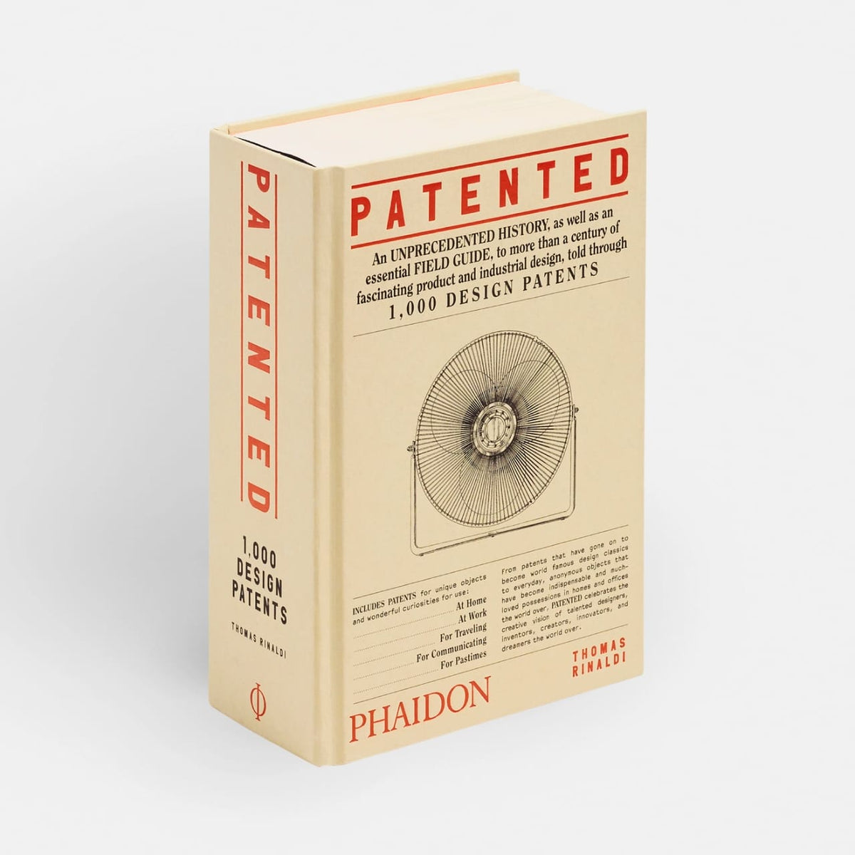 PATENTED DECORATIVE BOOK