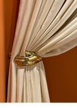 Load image into Gallery viewer, GOLD HAND CURTAIN HOOKS (SET OF TWO)